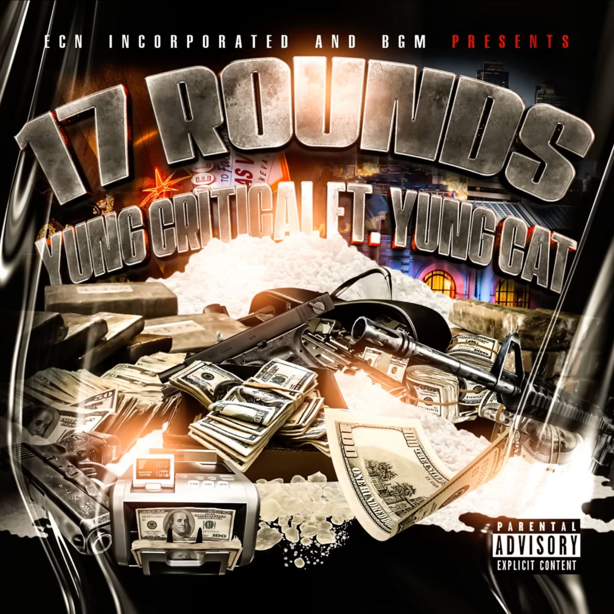 17 Rounds - Yung Critical ft. Yung Cat - Official Single Cover